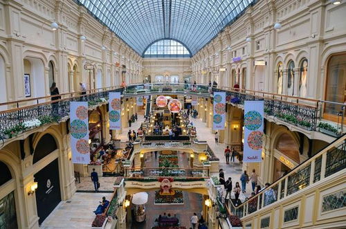 古姆百货莫斯科,欧洲最大的百货商场,你一定要来看一下